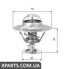 Термостат, охлаждающая жидкость Gates TH00782G1