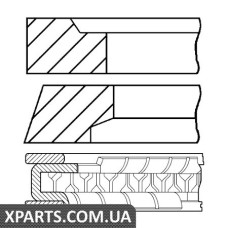 Комплект кілець на поршень GOETZE 0878680000