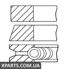 Комплект кілець на поршень GOETZE 0833640700