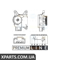 Регулювальний елемент, змішувальний клапан HELLA 6NW351344021