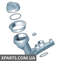 Патрубок для заливания масла VAG 076115303A
