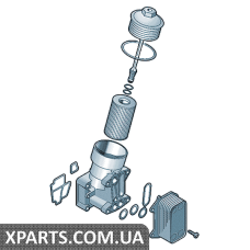 Фільтр масляний з фланцем VAG 03P115389B