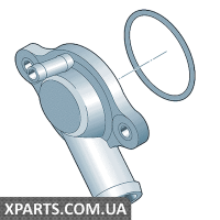 Патрубок ОЖ VAG 04L121131AA