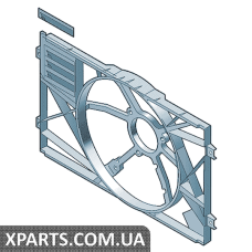 Кожух вентилятора VAG 1K0121205AC9B9
