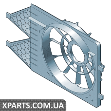 Кожух вентилятора VAG 6R0121207