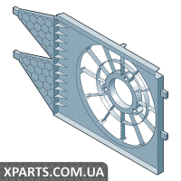 Кожух вентилятора VAG 6R0121207Q