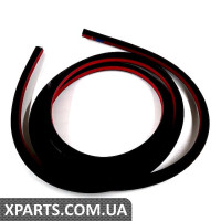 Ущільнювач двері зовнішній чорний satinschwarz VAG 1K6839701F9B9