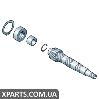 Ведомий вал VAG 02T311198G