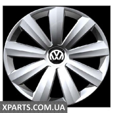 Ковпак колесаблискучий chrom/чорний VAG 3AA601147VZN