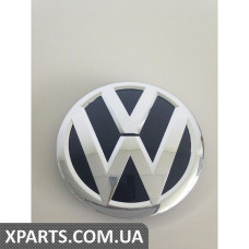 Емблема VW хромований/чорний VAG 3C8853601AFXC