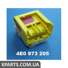Корпус плоского роз'єму з фіксатором контактів VAG 4E0973205