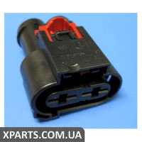 Корпус роз'єму під плоскі контакти з їх фіксацією VAG 4G0906234A