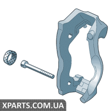 Скоба з напрямними пальцями VAG 2E0609139A