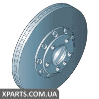 Гальмівний диск (вентилір.) VAG 7L8615301