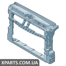 Передня панель, що несе, скріпленням для радіатора ОЖ VAG 6R0805588AH