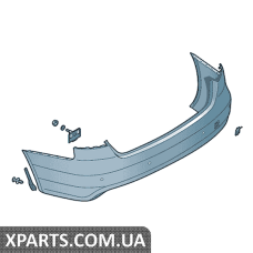 Облицювання бампера VAG 8U0807081B