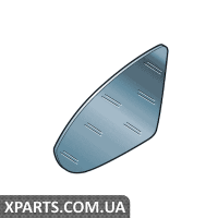 Дзеркальне скло (асферичне) з несучою пластиною VAG 3G0857521A