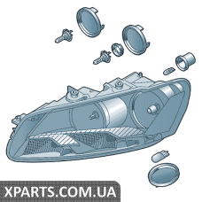 Двойная галогенная фара VAG 561941005D