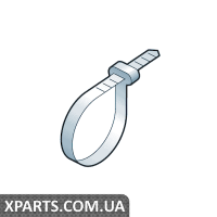 Кабельна стяжка з тримачем для пластикового штифта: VAG 3D0971838