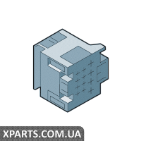 Корпус плоского роз'єму з фіксатором контактів VAG 6Q0972883C