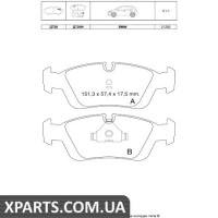 Колодки тормозные дисковые, к-кт.  INTELLI D720E