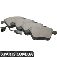 Комплект гальмівних колодок, дискове гальмо JPGROUP - 1163602610