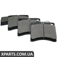 Комплект гальмівних колодок, дискове гальмо JPGROUP - 1163606610