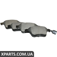 Комплект гальмівних колодок, дискове гальмо JPGROUP - 1163607819