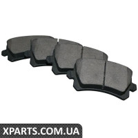 Комплект гальмівних колодок, дискове гальмо JPGROUP - 1163706610