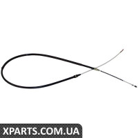 Трос ручного гальма зад. Golf II / Jetta II 83-Л = Пр. (Барабан) (1748/1088) JP GROUP - 1170300100