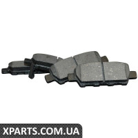 Комплект гальмівних колодок, дискове гальмо JP GROUP - 4063700610