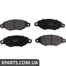 JP GROUP PEUGEOT Гальмівні колодки передн. 206 98- JP GROUP - 4163600710