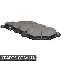 JP GROUP NISSAN Гальмівні колодки передн. Kubistar 03-, Renault Kangoo 97- JP GROUP - 4163601610