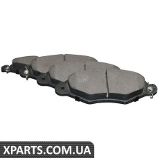 JP GROUP NISSAN Гальмівні колодки передн. Kubistar 03-, Renault Kangoo 97- JP GROUP - 4163601610