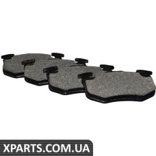 JP GROUP Гальмівні колодки диск.передн. CITROEN, RENAULT JP GROUP - 4163700110