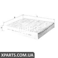 Фільтр, повітря у внутрішньому просторі KNECHT LAK1173
