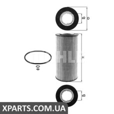 Фільтр масляний KNECHT OX1231D