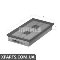 Повітряний фільтр KNECHT LX1643