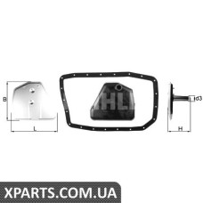 Гідрофільтр, автоматична коробка передач KNECHT HX162D