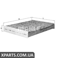 Фільтр, повітря у внутрішньому просторі KNECHT LAK891