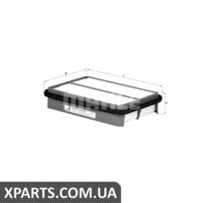 Повітряний фільтр KNECHT LX812