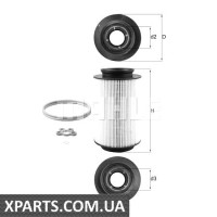 Паливний фільтр KNECHT KX178D