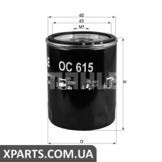 Фільтр масляний KNECHT OC615