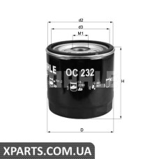 Фільтр масляний KNECHT OC232