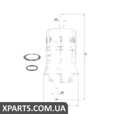 Фільтр паливний KNECHT KL1766D