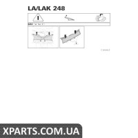 Фільтр, повітря у внутрішньому просторі KNECHT LA248