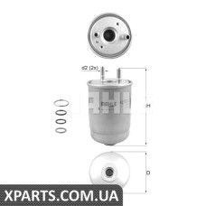 Паливний фільтр KNECHT KL7522D