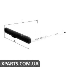 Фильтр, воздух во внутренном пространстве KNECHT LA1139