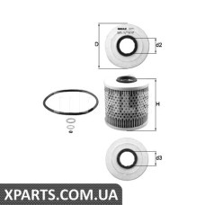 Масляный фильтр KNECHT OX91D