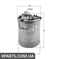 Фільтр паливний KNECHT KL778